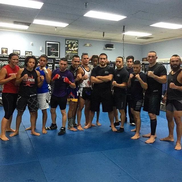 Pro/Am fight team at Freestyle Fighting Academy in Miami